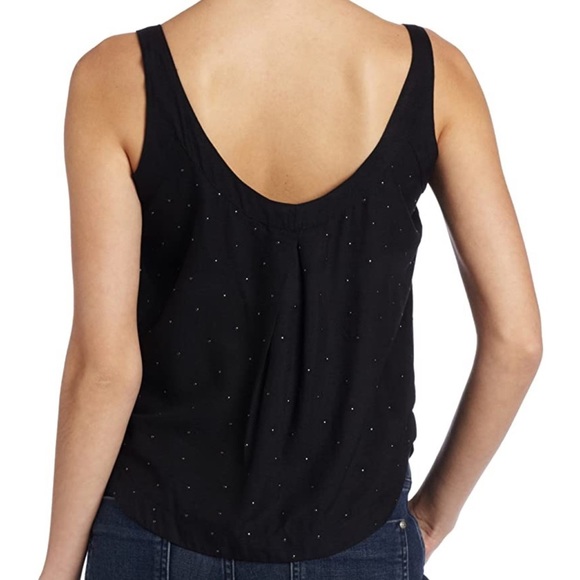 Hurley Black & Studded Tank Top Size Small - Picture 2 of 9